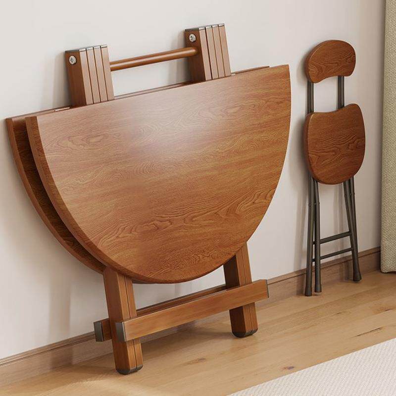 可折叠桌子便携式夜市摆摊四方桌家用小户型出租房吃饭餐桌椅套装