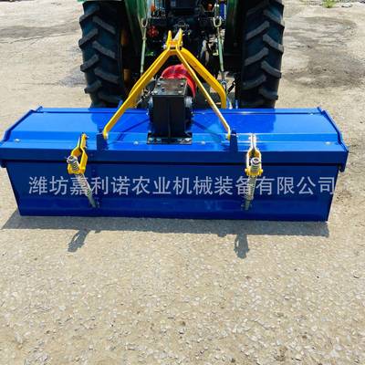 四轮拖拉机带旋耕机 旋耕耙 耕地机 农业机械 翻土旋耕犁 侧箱体