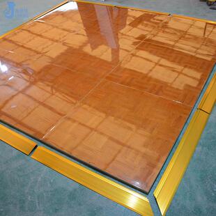 婚庆婚礼黑白移动拼装地板木地板户外活动柚木地板舞池板跳舞板