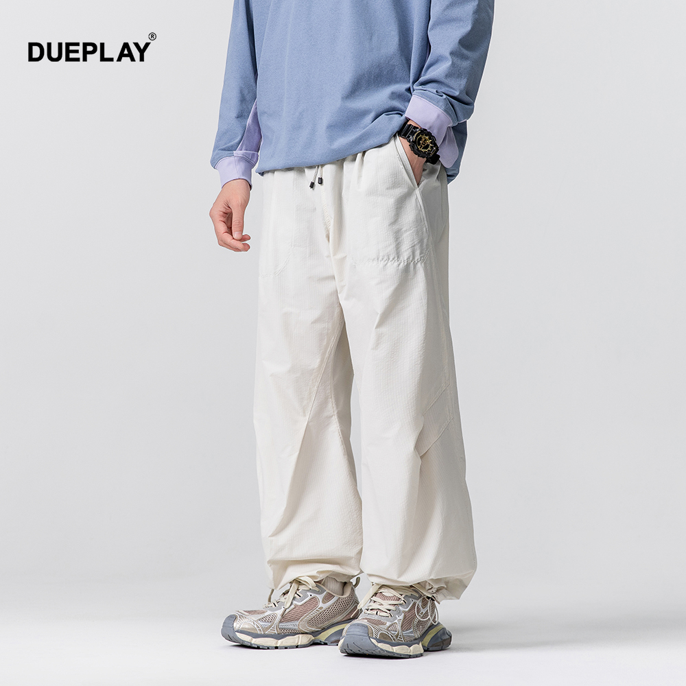 DUEPLAY防水防风休闲机能伞兵裤