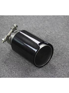 适用BMW宝马1234系M标碳纤尾咀通用型无损改装碳纤维尾喉尾嘴