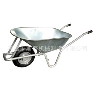 WB5009,4.00-8气态轮,扁把手手推车工具车物流手推车建筑手推