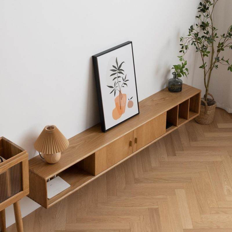 白橡木挂墙实木电视柜客厅吊柜悬挂式卧室简约现代小户型壁挂,鲜花速递/花卉仿真/绿植园艺,割草机/草坪机,淘宝优惠券,粉丝福利购,淘宝优惠卷