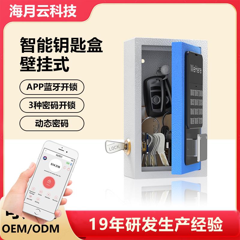 钥匙箱管理盒壁挂式房产中介钥匙柜管理柜密码锁匙收纳盒箱子挂墙