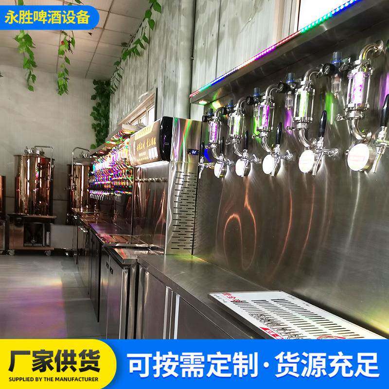 用啤式酒 酒店用大型柜商墙啤酒机 家用精158酿不锈钢啤酒墙
