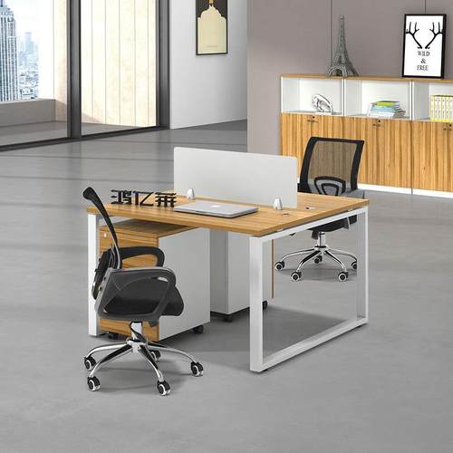 重庆现代简约电脑桌职员办公桌 简易家用书桌员工办公桌卡座工位