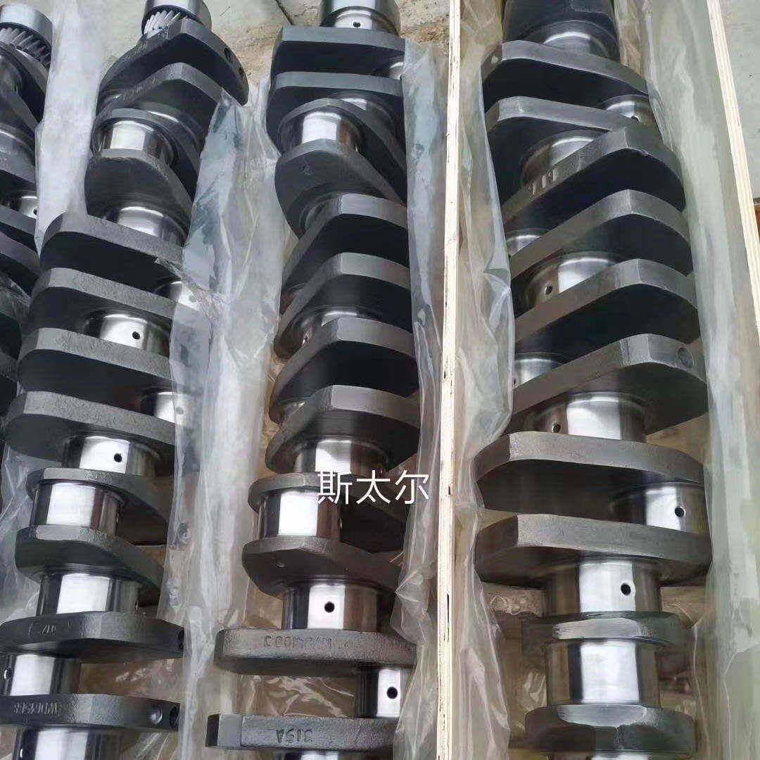 龙工833厦工临工柳工30装载机铲车配件 6108曲轴 6105发动机曲轴