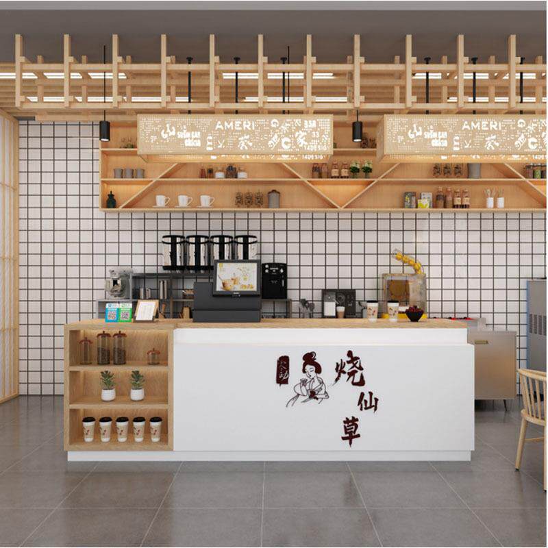 蛋糕约店型吧烘焙店收银06541020台现代服装店铺小奶茶店便利店简