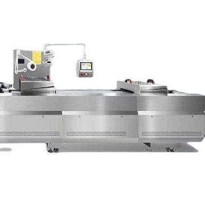 牛肉干猪油渣连续全自动拉伸膜真空包装机鸡蛋豆干玉米真空批发