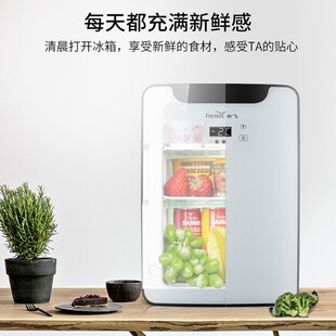 新飞20L迷你小冰箱宿舍用单人车载冰箱冷热箱车家两用储奶母乳