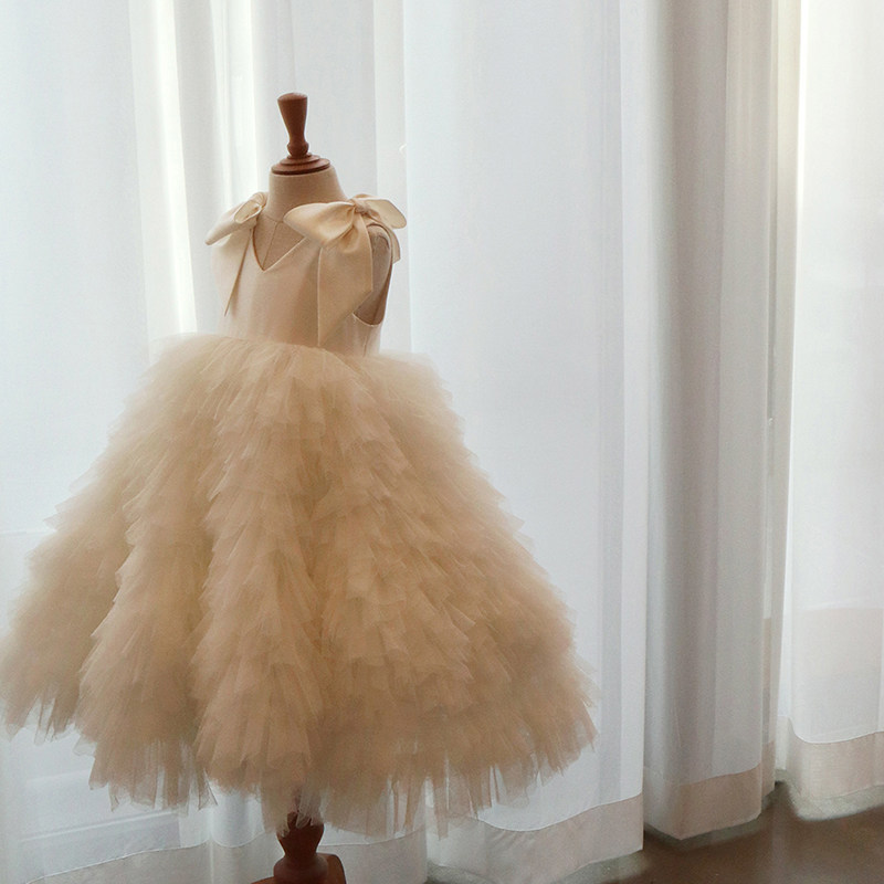 儿童礼服女童小婚纱成人礼中大童花童公主裙主持人钢琴蓬蓬裙高端,童装/婴儿装/亲子装,儿童礼服,淘宝优惠券,粉丝福利购,淘宝优惠卷