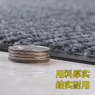 地垫入户门垫小心地滑进门防滑地垫欢迎光临地毯定制logo进门脚垫