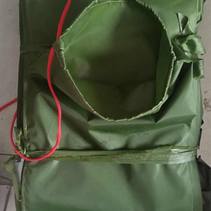 7寸多袖布水带浇地神器地龙水袋布水管多口农业可定制袖带水龙带