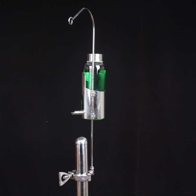 鹦鹉站架撞针水壶升降架梯子架使用玩具钩饮水器304不锈钢水嘴