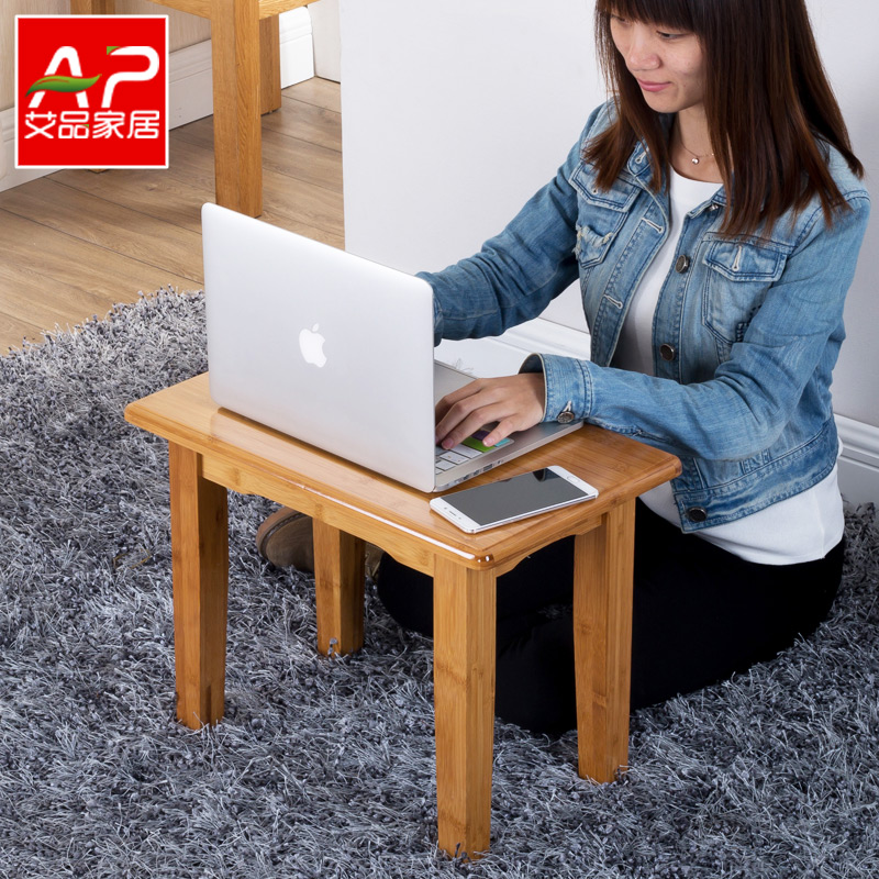 艾品楠竹小炕桌炕几榻榻米茶几床上小桌子简约方桌地桌矮桌飘窗桌