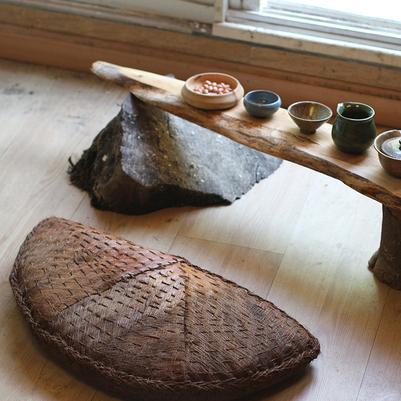 手工日式半圆打坐垫榻榻米飘窗阳台蒲团家用地上茶室客厅禅修跪拜,居家布艺,蒲团,淘宝优惠券,粉丝福利购,淘宝优惠卷