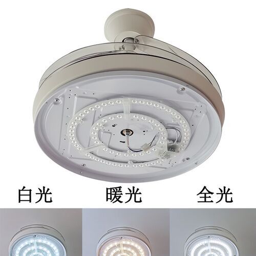 风扇灯led灯芯专用替换光源吊扇灯圆形灯条餐厅灯磁吸模组灯板