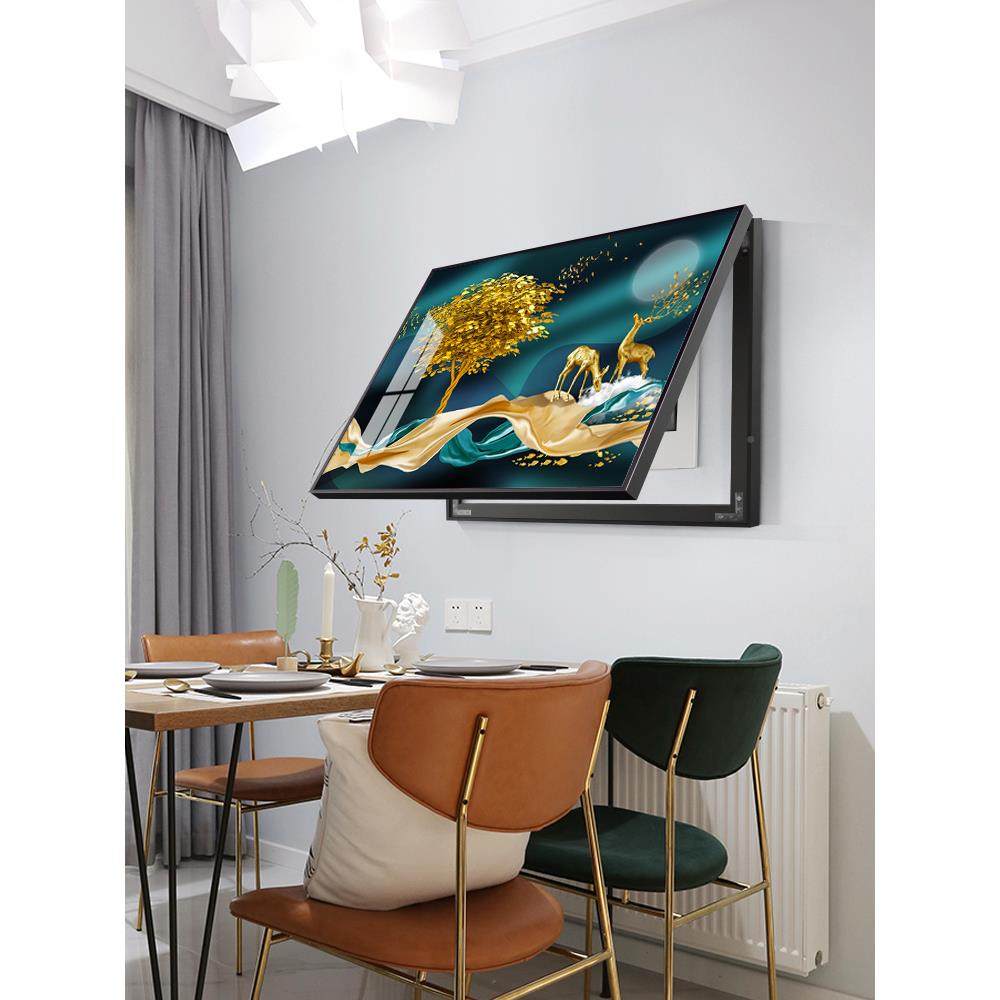 电款表画装饰画轻奢高级感20箱QWL4142孔5新免打电闸弱空开配电遮