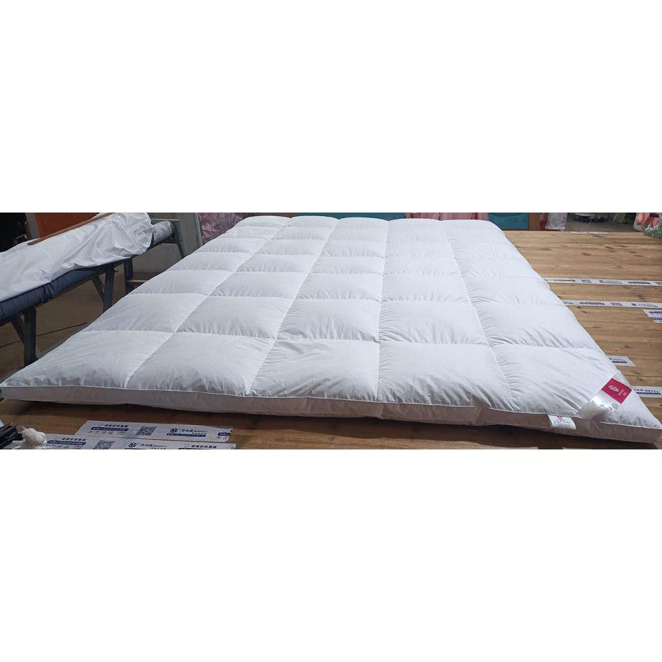 苏星级酒店百白鹅软垫加厚保五ER10CM护绒垫沙发床双人床垫