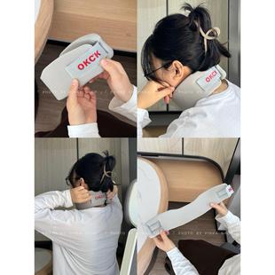 颈椎护 OKCK颈托护颈脖套1颈椎脖子前个倾斜守颈办YNV公室用防低