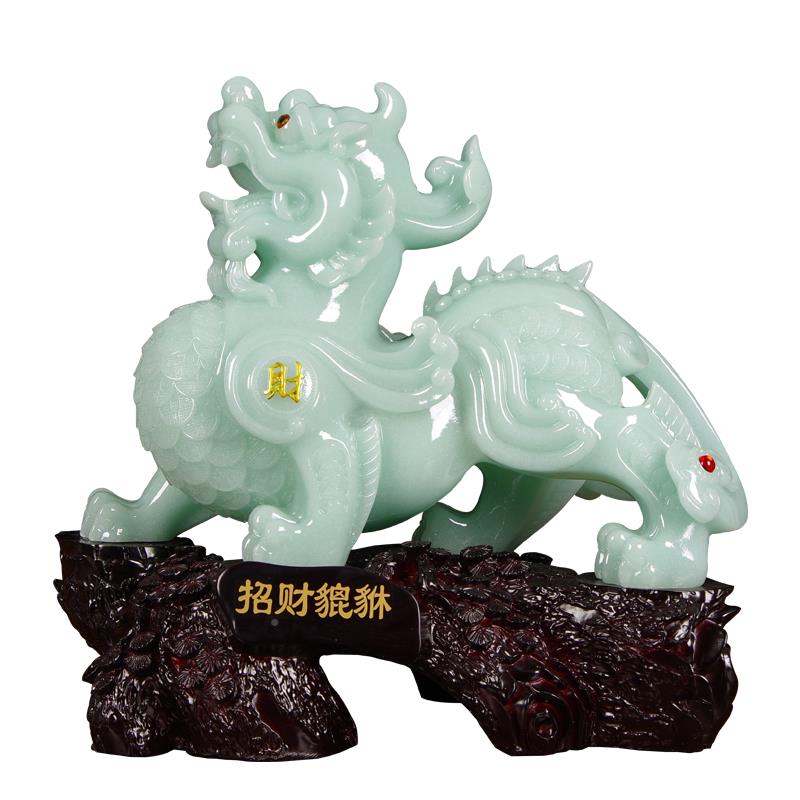 招财貔貅摆件一对家客厅饰 mxzqxinz电视酒居柜装品店铺开业礼品