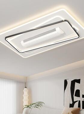 护眼LED全光谱无叶扇全屋灯房顶间吸63412灯风客厅卧室中山饰具现