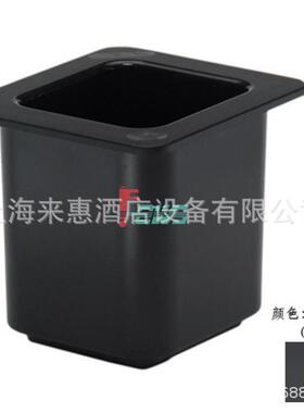 CAMBRO 66CF-110 GN1/6 储冷食物盘(黑色)