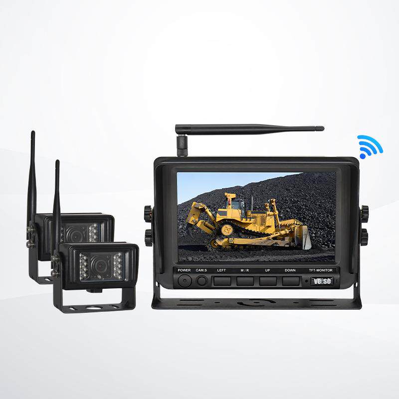 7寸720P无线叉车监控系统 大前移 三向叉平衡重 百万像素画质