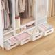 简易量衣柜地出租柜屋RS储落物柜整理多层日式 挂衣 布衣柜大容简装
