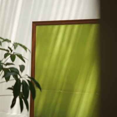 集木室物所/春辰绿影挂画装饰画客餐厅入户玄关沙发背景墙落地画