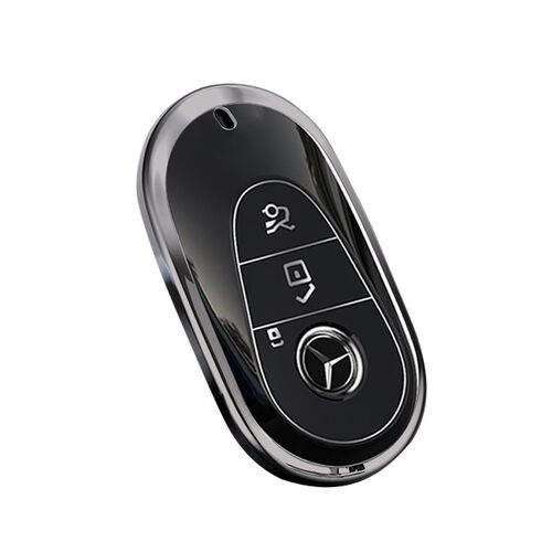 适用奔驰E级钥匙套新C级GLC300L包e350/E300l/E260壳A200/180L扣