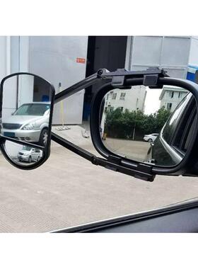 车辅助46379镜车载倒镜房车光镜拖汽车镜拖挂车大视车野后反视镜