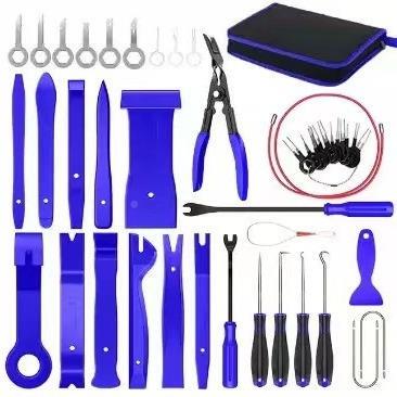 38cpcs/43pcs/27ps汽车内饰聚春音响8仪表台拆卸工具撬棒门板改工