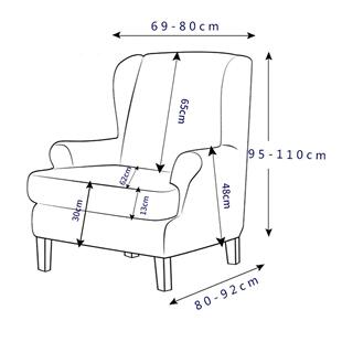 人休闲椅套54121344欧餐吧椅套北客厅椅布艺单人懒沙发椅套阳台老