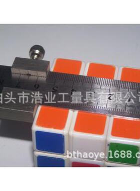 2AWX0厘钢板尺限位器米30m钢直尺定位块不c锈钢划线器定位40x20x1