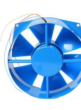 厂家直供200FYOOU2散-D220V蓝8寸交流轴Z流风机色大风量机柜热冷