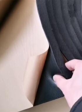 家阻燃橡塑保温板B1382房顶棉隔热管道隔粘音棉自厂铝箔橡塑板