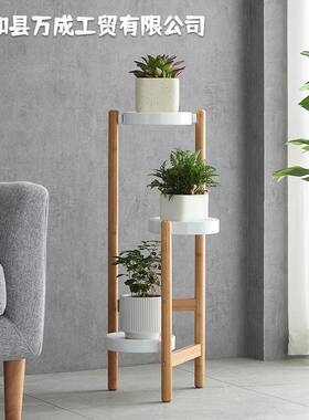 花子客厅架家花盆架用阳台盆栽置63414物铁艺落地式花架架多层