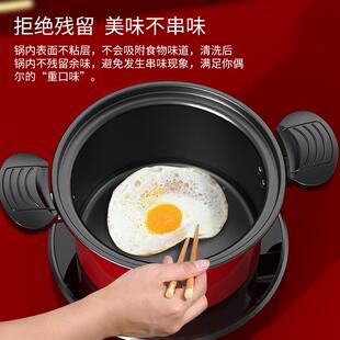 厂家直供微压汤锅网红压汤锅22--26cm锅焖烧煮力一体家用煲锅汤支
