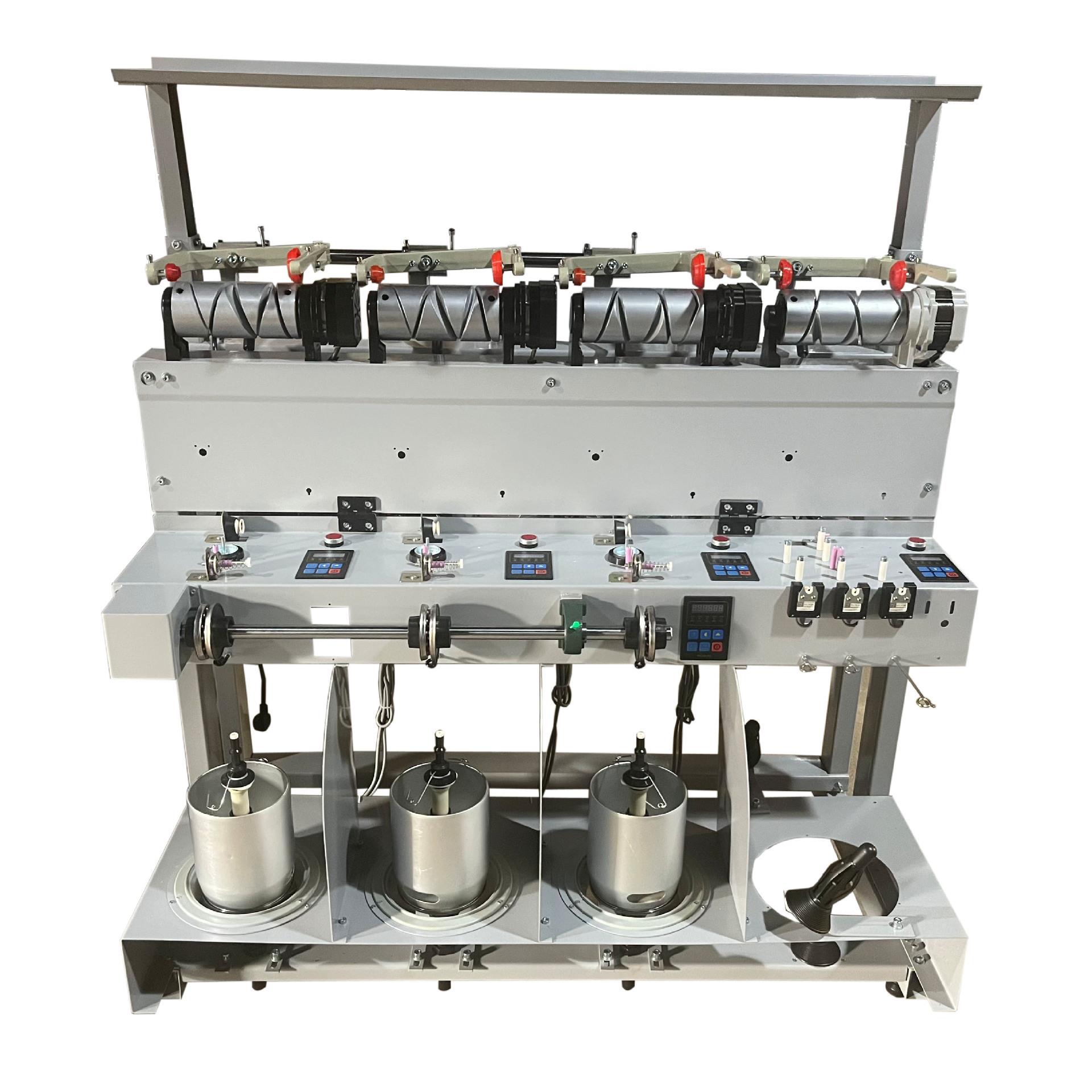 打样用倍捻机袜厂羊毛衫厂等针织厂用并捻机可设定捻度记米