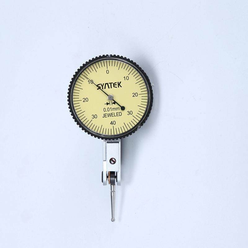 syntek防震杠杆百分表高精度千分表小校表0-0.8mm防磁杠杆指示表