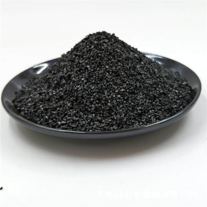 厂家金刚砂磨坪抛光用黑喷砂除锈地用量耐大优380惠高硬度矿色物