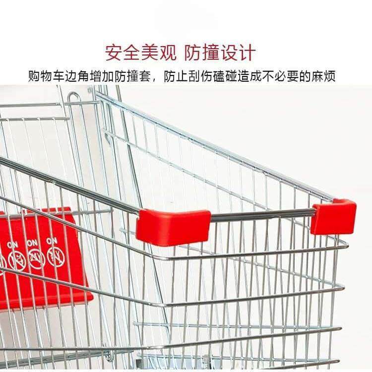 购物749车可超市手推车小车家用商场儿童成人推买菜推车网推红车