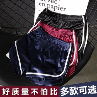 大码 热裤 2020新款 女夏外穿跑步宽松高腰休闲睡裤 阔腿运动短裤 韩版