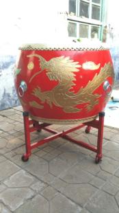 舞龙鼓牛皮鼓舞龙舞狮用鼓含堂鼓架子质保一年打破包换大鼓