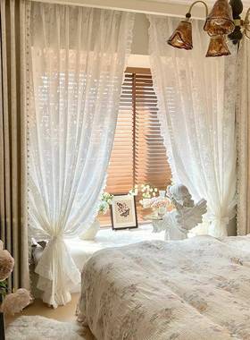 2新06582年款莫里斯花法式复古雪尼5尔室客厅卧高级感窗帘遮光布