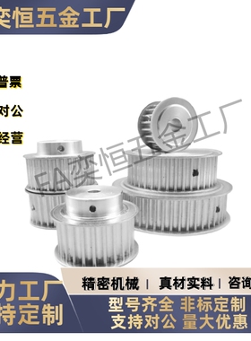 HTPA S5M150 14 16 20 26 30 40 50齿-AB-NP高扭矩圆弧齿同步带轮