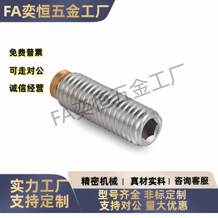 圆柱头挡块止动螺钉TDA31 L5L6L8L10L12L16L20L25L30L40 M3M4M5M6