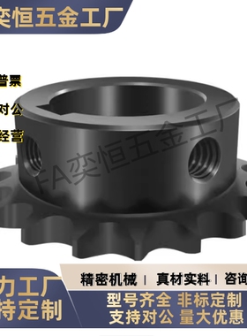 链轮SP80B16 17 18 19 20-N-25 28 30 32 35 38 40 42 45 50