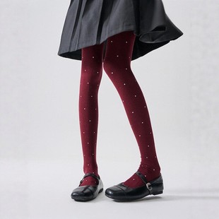 血脉觉醒~秋冬就是要穿安可拉红呀!miu风波点连裤袜真的美炸了!